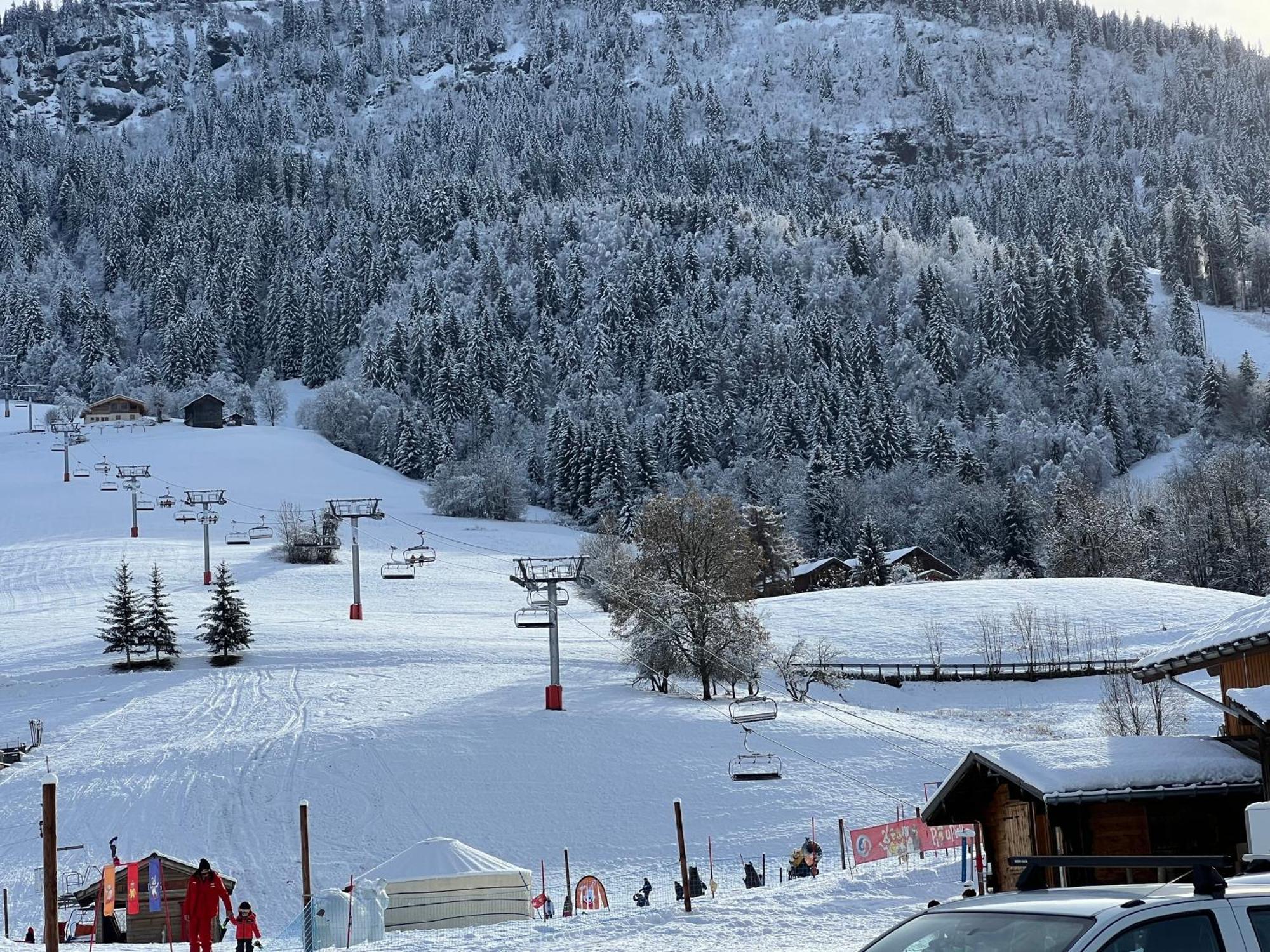 شقة Praz Sur Arly - Proche Des Pistes Et De Megeve المظهر الخارجي الصورة